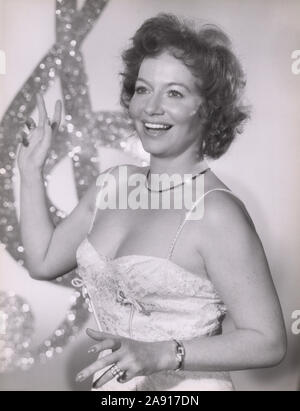 Gisela Fackeldey, deutsche Schauspielerin, Deutschland um 1959. German actress Gisela Fackeldey, Germany ca. 1959. Stock Photo