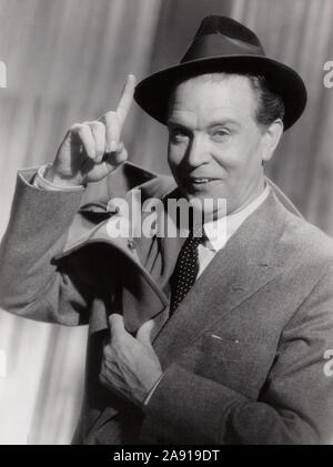 Gustav Fröhlich, deutscher Schauspieler und Filmregisseur, Deutschland Mitte 1950er Jahre. German actor and movie director Gustav Froehlich, Germany mid 1950s. Stock Photo