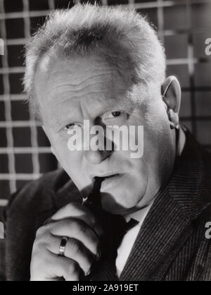 Gert Fröbe, deutscher Schauspieler, Deutschland frühe1960er Jahre. German actor Gert Froebe, Germany early 1960s. Stock Photo