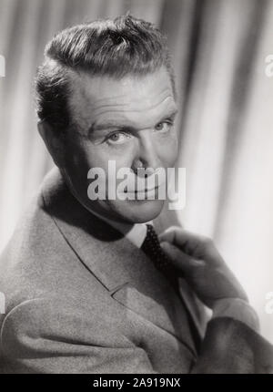 Gustav Fröhlich, deutscher Schauspieler und Filmregisseur, Deutschland Mitte 1950er Jahre. German actor and movie director Gustav Froehlich, Germany mid 1950s. Stock Photo