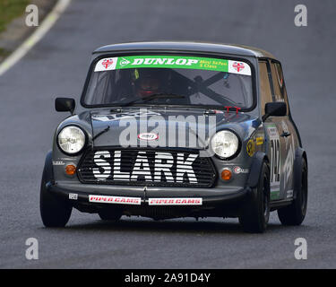 Benjamin Butler, Mini Se7en S, Mini Se7en and Mini Miglia O Plate Trophy, BARC, Brands Hatch, November 2019, circuit racing, classic cars, classic eve Stock Photo