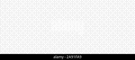 Halftone effect seamless pattern. Abstract monochrome dotted vector background. Light gray backdrop Stock Vector