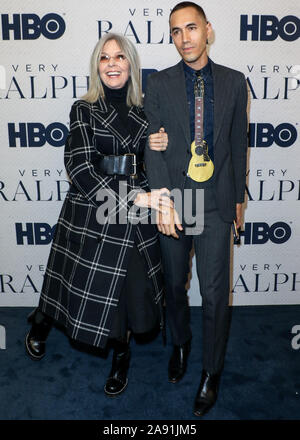 Beverly Hills, United States. 11th Nov, 2019. BEVERLY HILLS, LOS ANGELES, CALIFORNIA, USA - NOVEMBER 11: Diane Keaton arrives at the Los Angeles Premiere Of HBO Documentary Films' 'Very Ralph' held at The Paley Center for Media on November 11, 2019 in Beverly Hills, Los Angeles, California, United States. ( Credit: Image Press Agency/Alamy Live News Stock Photo