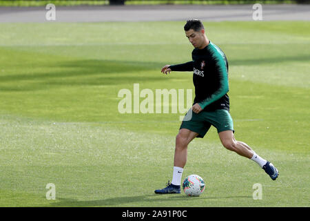Oeiras, Portugal. 27th May, 2021. Cristiano Ronaldo seen in action