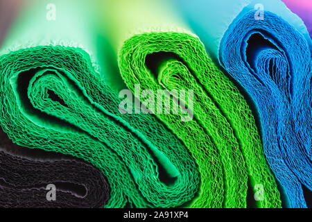 Colorful crepe abstract background Stock Photo
