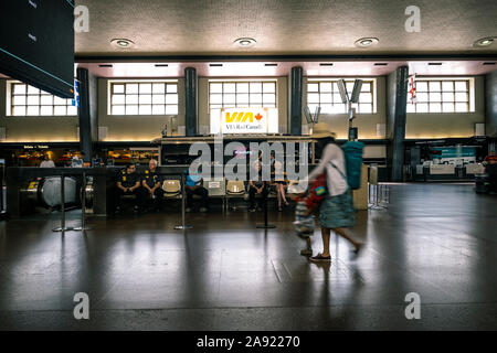 Gare Centrale or Central Station, Montreal, Quebec Stock Photo