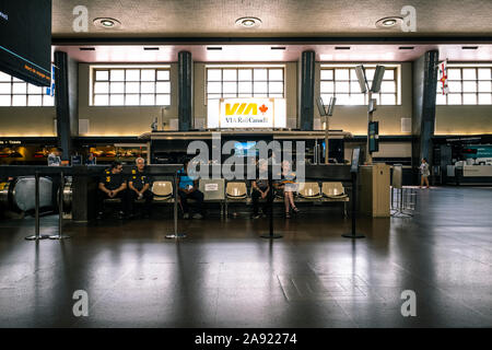 Gare Centrale or Central Station, Montreal, Quebec Stock Photo