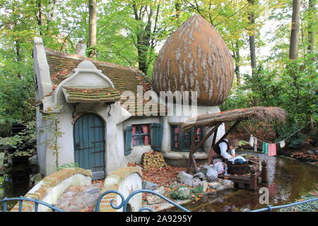 Efteling is a fantasy-themed amusement park in Kaatsheuvel in the Netherlands Stock Photo