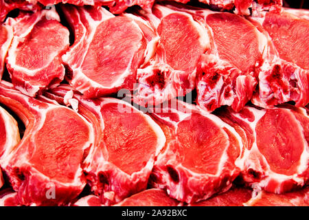 Lammkoteletts, Fleisch, Studioaufnahme, Stock Photo