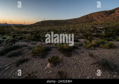 Hueco Mountains, El Paso County, Texas, USA. Stock Photo