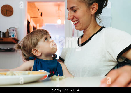 Mother with daughter Stock Photo