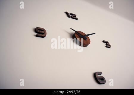Modern Clock Stock Photo