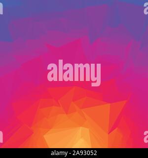 Abstract background with colorful triangles for magazines, booklets or mobile lock screen Stock Vector