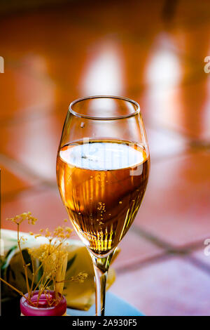 The fantastic sparkling drink of Spain - Cava Stock Photo