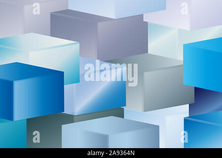 Cubes - background Stock Photo