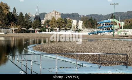 Pannonian Lakes, Tuzla, Bosnia and Herzegovina Stock Photo