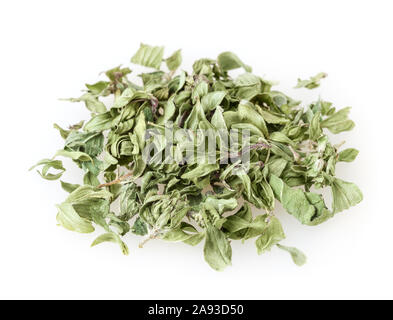 Dry thyme isolated on white background Stock Photo