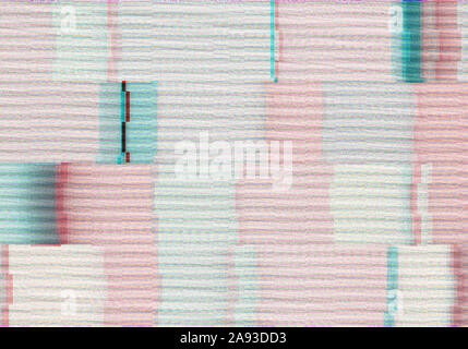 Abstract background with glitch scanlines Stock Photo