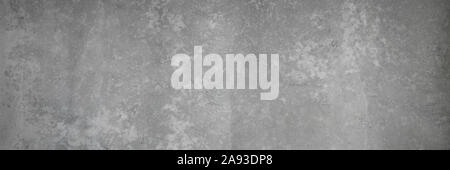 Texture of old, grungy, gray and white concrete or cement wall for background Stock Photo