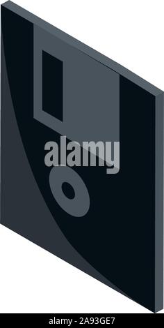 floppy disk technology hardware device computer vector illustration isometric Stock Vector