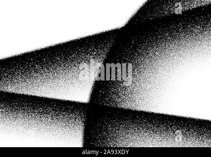 Abstract background with layers of scattered dots Stock Vector