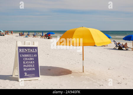 seaside beach chair rental