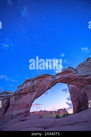 Arches at Twilight 1 Stock Photo