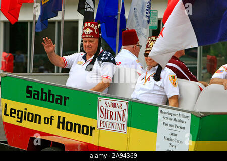 Sabbar Shriner At The Veterans Day Parade In Tucson Az Stock Photo Alamy