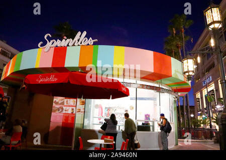 Glendale, California - Sprinkles Cupcakes ATM at THE AMERICANA AT BRAND Stock Photo