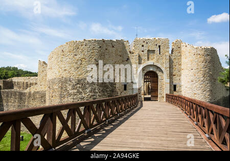 Fortress of Suceava, 1375; Suceava, Suceava County, Romania Stock Photo