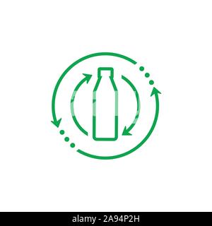lines art linear linked logo for your business Stock Vector