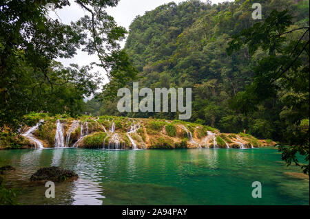 Semuc Champey, Guatemala Stock Photo