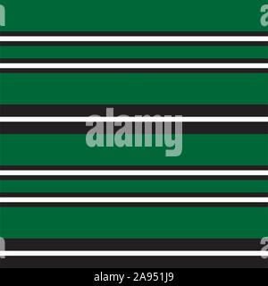 Classic Modern Stripe Pattern in Vector - This is a classic horizontal striped pattern suitable for shirt printing, textiles, jersey, jacquard pattern Stock Vector