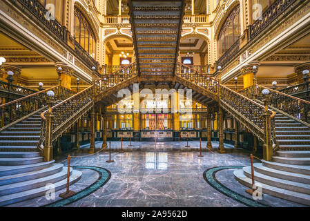 Postal Palace of Mexico City (Main Post Office) Stock Photo