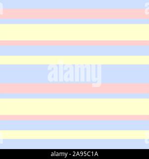 Classic Modern Stripe Pattern in Vector - This is a classic horizontal striped pattern suitable for shirt printing, textiles, jersey, jacquard pattern Stock Vector