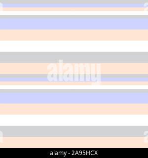 Classic Modern Stripe Pattern in Vector - This is a classic horizontal striped pattern suitable for shirt printing, textiles, jersey, jacquard pattern Stock Vector