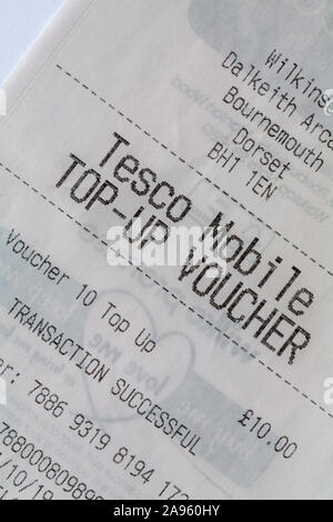 top up your tesco mobile online