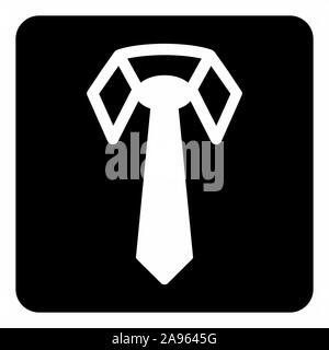 Tie icon illustration Stock Vector