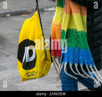 jd sports plastic bag