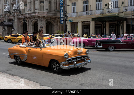 Classic American car in Cuba Blackout Curtain by Rochy around the world