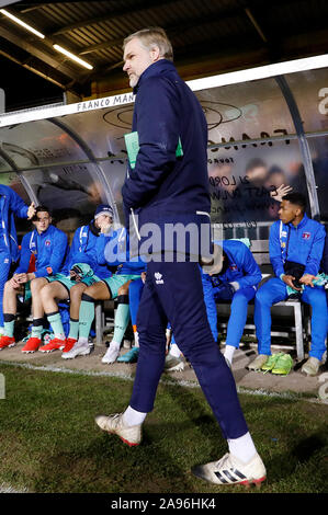 Carlisle United manager Steven Pressley Stock Photo