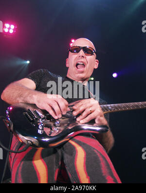 AUGUST 24: Joe Satriani performs at The Tabernacle in Atlanta, Georgia on August 24, 2002.  CREDIT: Chris McKay / MediaPunch Stock Photo