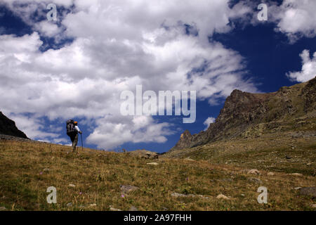 Every hiker wants to walk in the natural beauties of the eastern Black Sea region Stock Photo