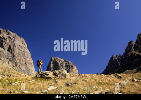 Every hiker wants to walk in the natural beauties of the eastern Black Sea region Stock Photo