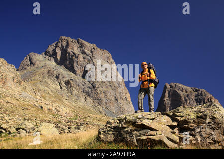 Every hiker wants to walk in the natural beauties of the eastern Black Sea region Stock Photo