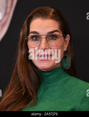 Brooke Shields attends 'The Good Liar' New York Premiere on November 06, 2019 in New York City. Stock Photo