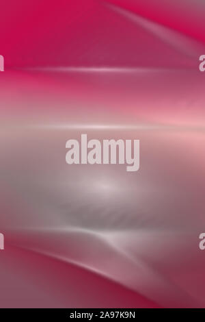 Red foil on white background Stock Photo