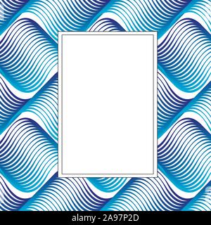 Curvy and geometric lines abstract background, simply and trendy vector design Stock Vector