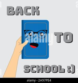 Education and graduation illustrations. Simply flat design. Stock Vector