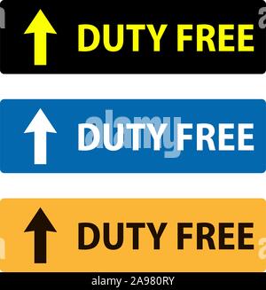 Icon or sign pointers for navigation in airport, professional graphic vector illustration optimized for large anв small size. isolated on white backgr Stock Vector